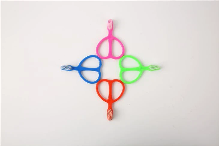 Colorful Plastic Kids Manual Toothbrushes picture